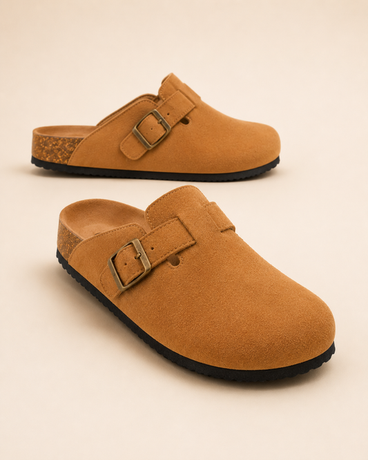 Comfy Clog — Cognac